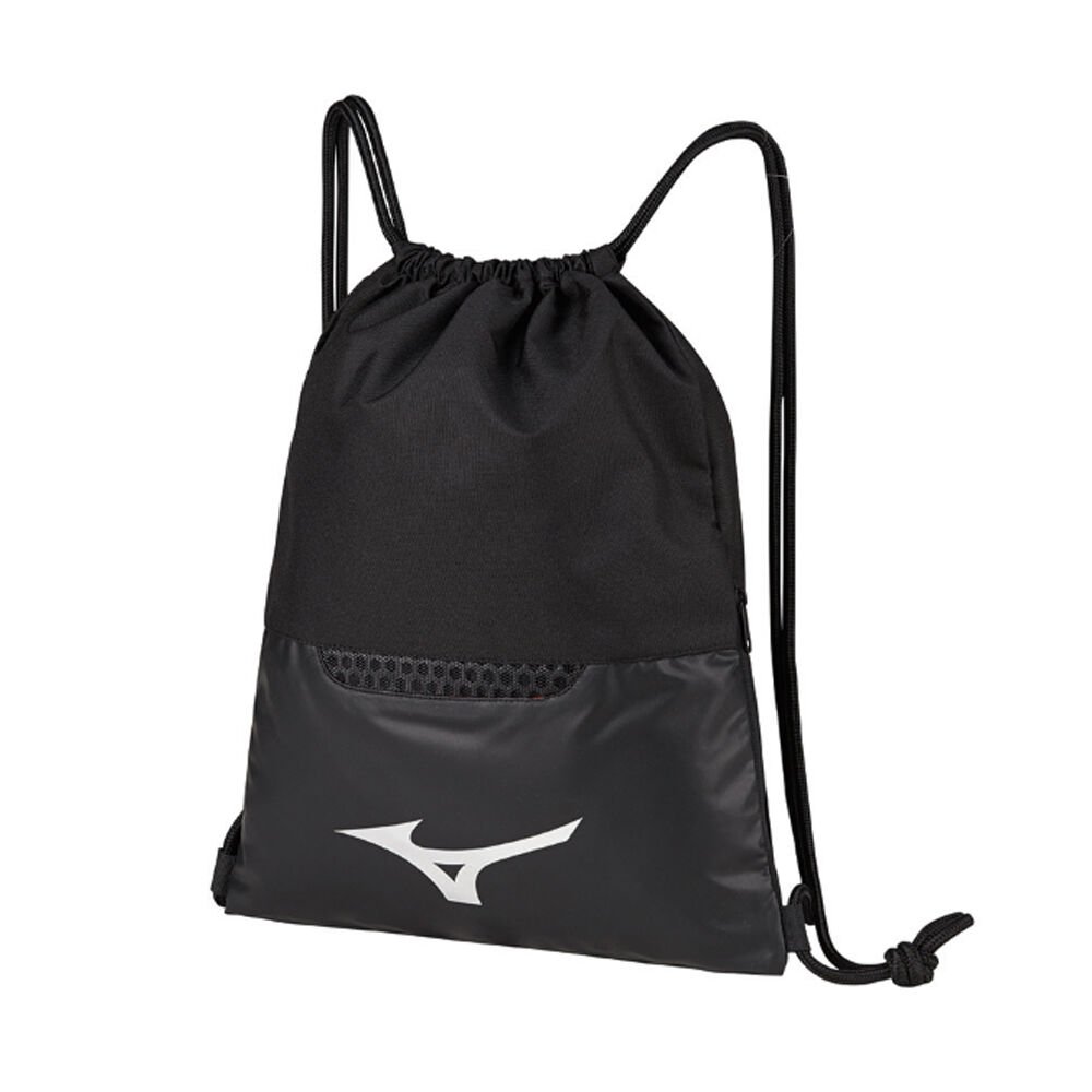 Womens Mizuno Style Draw Bag Black Philippines (YXGKLW057)